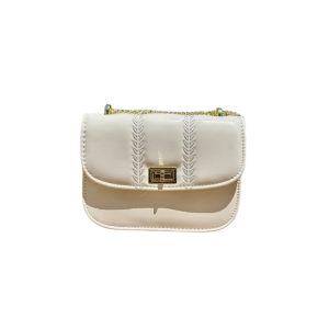 Plush Snow clutch bag